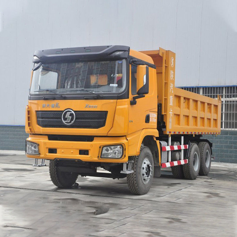 SHACMAN X3000 6x4 375hp Dump Tipper Truck with 360° Rear Camera and Multimedia System