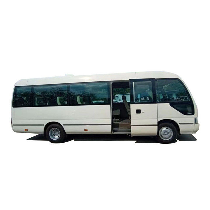Good Condition LHD Used Diesel 30 Seater Toyota Coaster Bus Suitable for Group Travel