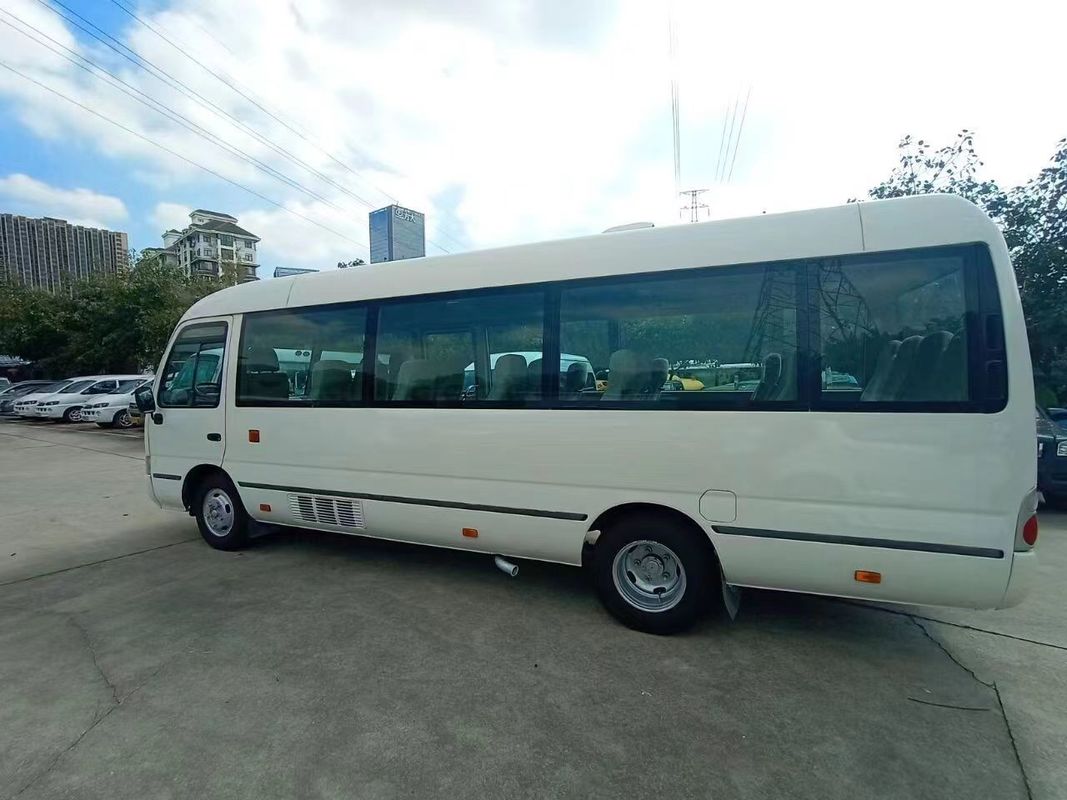 Good Condition LHD Used Diesel 30 Seater Toyota Coaster Bus Suitable for Group Travel