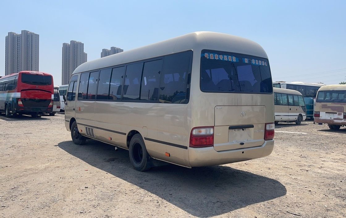 Used Toyota Coaster Bus with 16-30 Seats and Manual Transmission in Good Condition