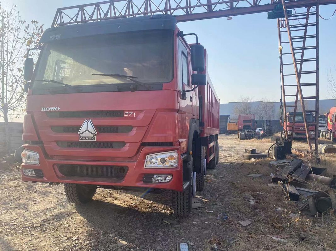 Used HOWO Dump Truck 8x4 Tipper Truck 12 Wheel Dumper Trucks for Mining Transportation