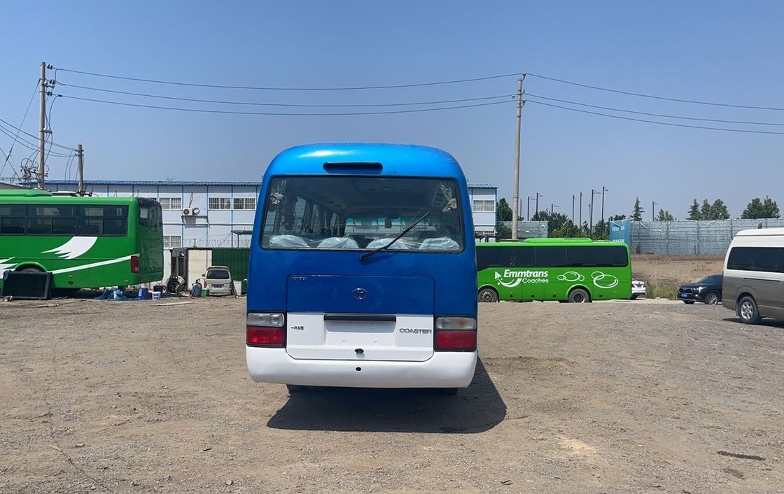 Diesel 30 Seater Toyota Coaster Bus Good Condition LHD Wheelbase 3935 mm Fuel Diesel