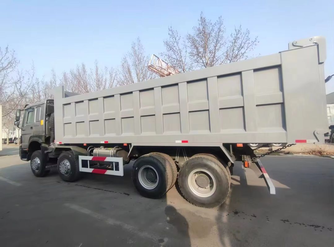 400HP Sinotruk Howo LHD 12 Wheel 8x4 Tipper Trucks Dump Trucks with Mannual Gear Box