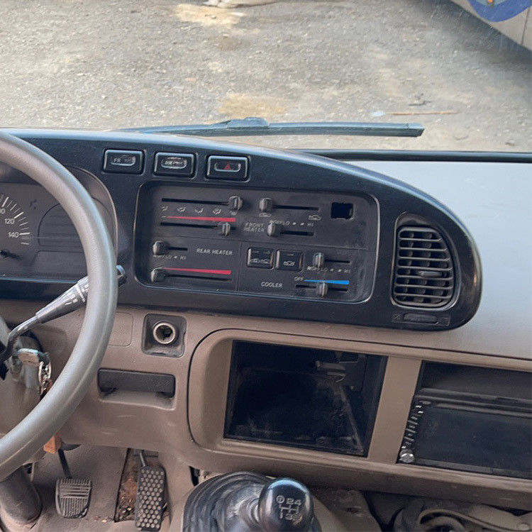 Good Condition 30 Seater Diesel Engine Toyota Coaster Bus with Euro 3 Emission Standard