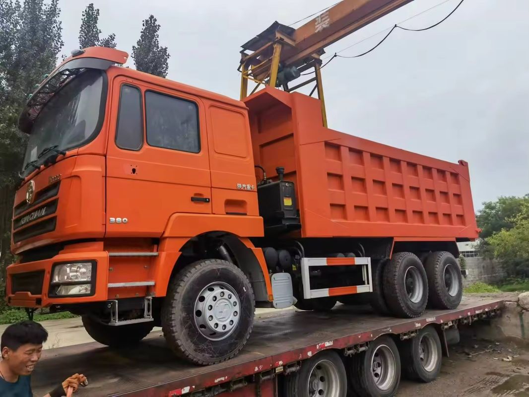 10 Ton 6x4 10 Wheel 380 Hp Heavy Dump Tipper Truck for Sand and Gravel Sludge Transportation