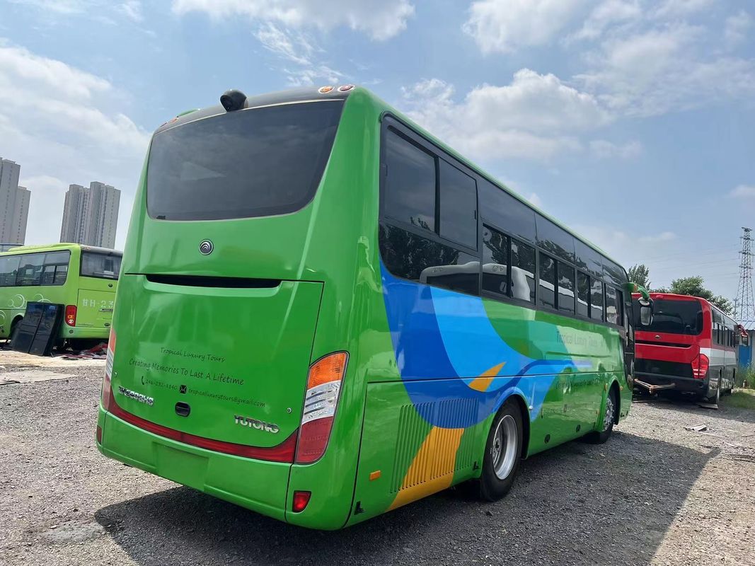 6908 Used Bus 39 Seats Coach Buses with Manual Transmission and Dimension 12000*2550*3890