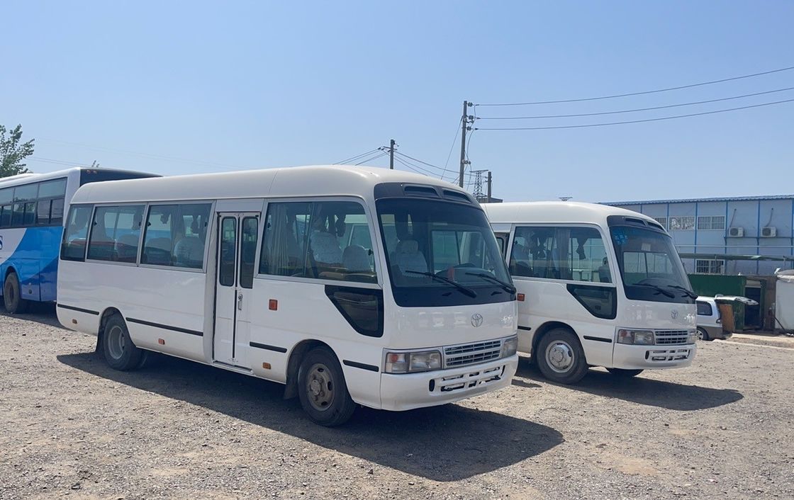 Max Torque 340Nm/rpm Refurbished Toyota Coaster 19-29 Seats Small Passenger Coaster Bus