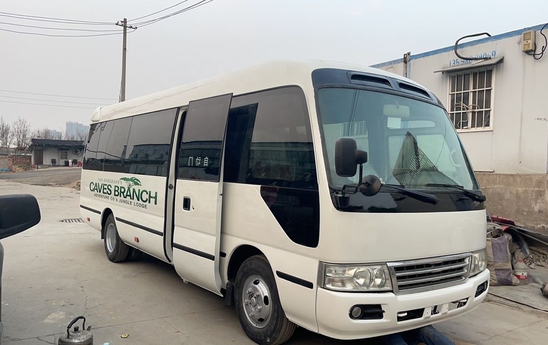 30 Seats Good Condition Used Diesel Toyota Coaster Buses Engine Capacity 6-8L Diesel