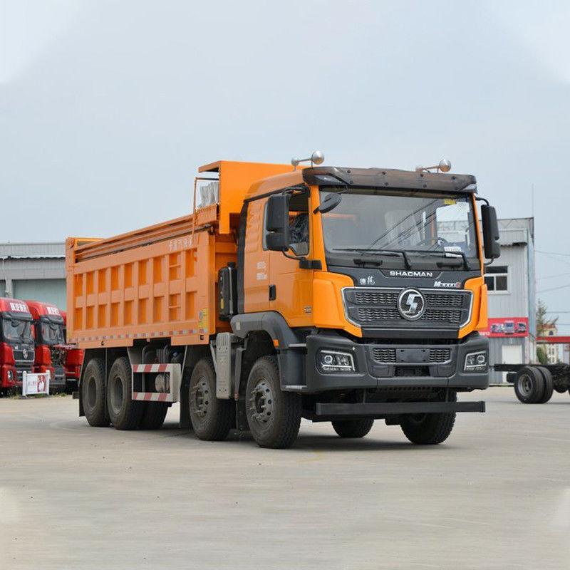Second Hand 400hp 8x4 6.8m Shacman Dump Truck Horsepower 351-450hp and No Touch Screen