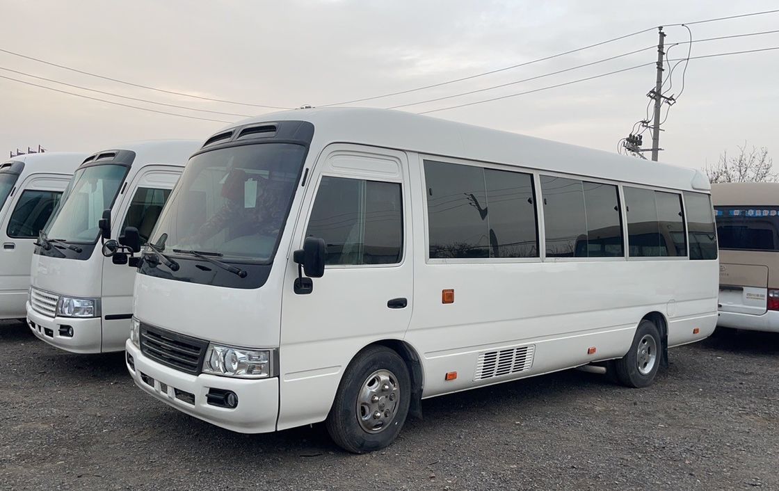 7.00R16 Tire Good Condition Diesel Used Toyo ta Coaster Bus Customer's Requirement