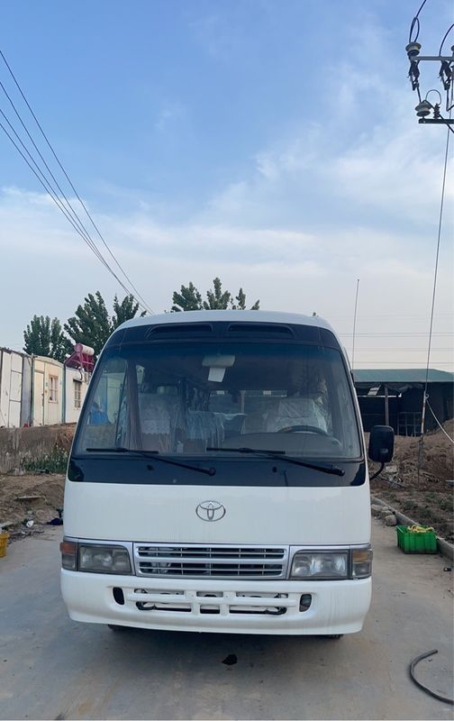 30 Seater Used Toyo ta Coaster Bus Good Condition Buses Coaches with EURO 3 Emission