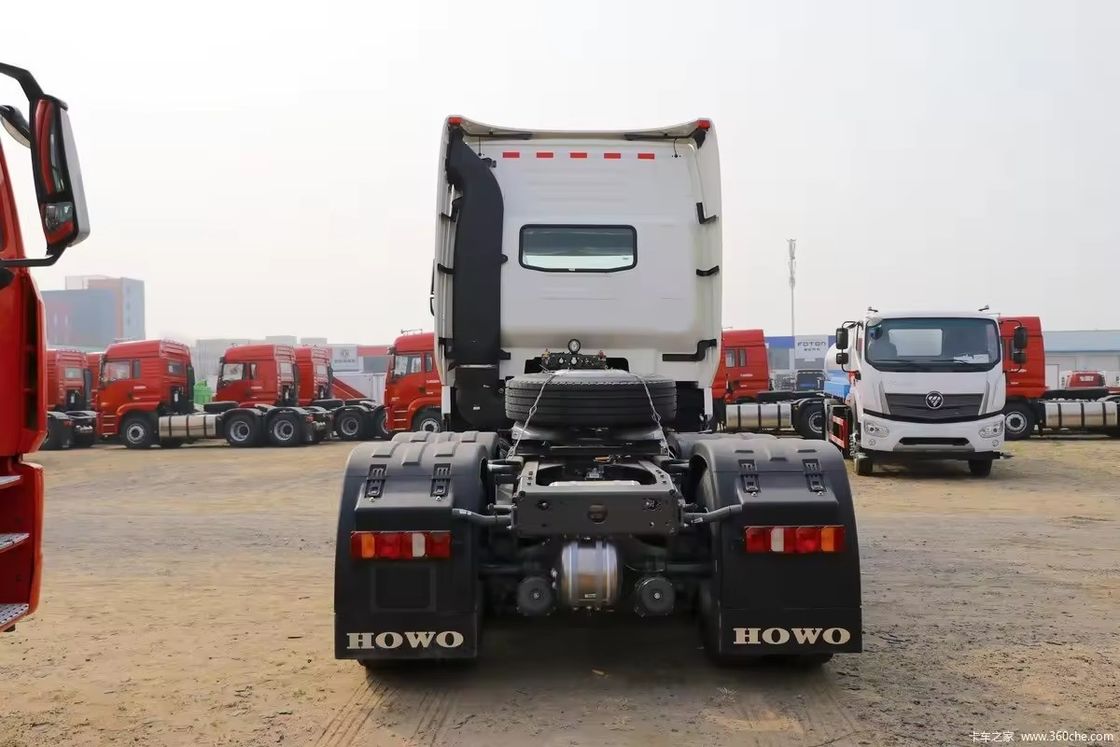Sinotruk Howo 6x4 10 Wheel Tractor Truck Used 371hp 440hp Cylinders 6 Tire Number 10
