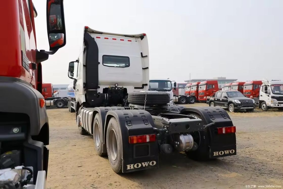 Sinotruk Howo 6x4 10 Wheel Tractor Truck Used 371hp 440hp Cylinders 6 Tire Number 10