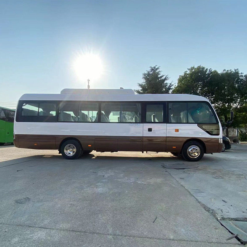 Used 30 Seater Toyota Coaster Bus Good Condition LHD Diesel with Euro 3 Emission