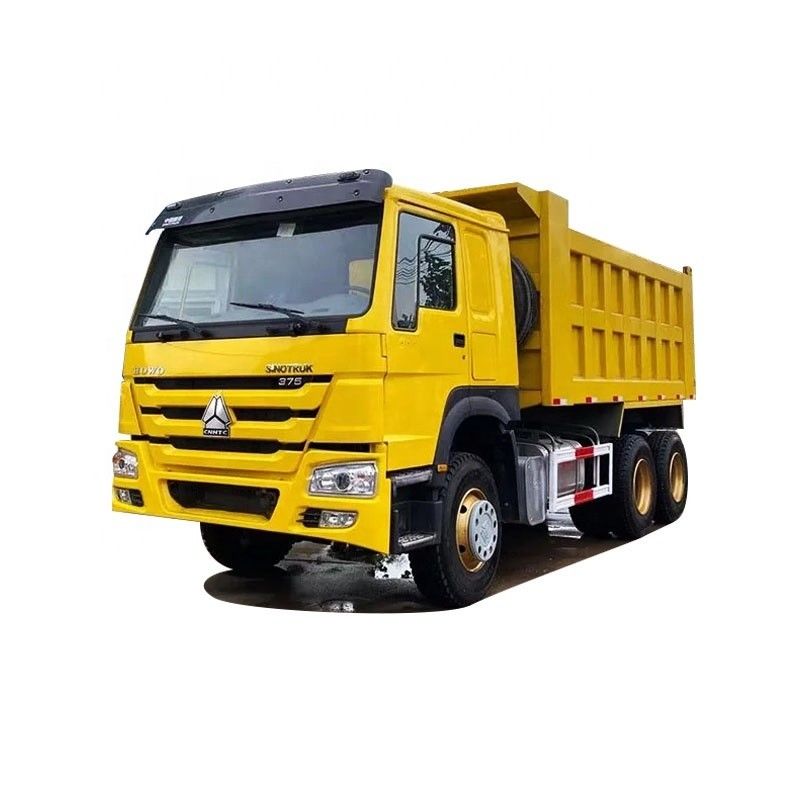Used 2024 10 Wheels 24 Cubic Meter Howo 371 Power Dump Truck for Mining Transportation