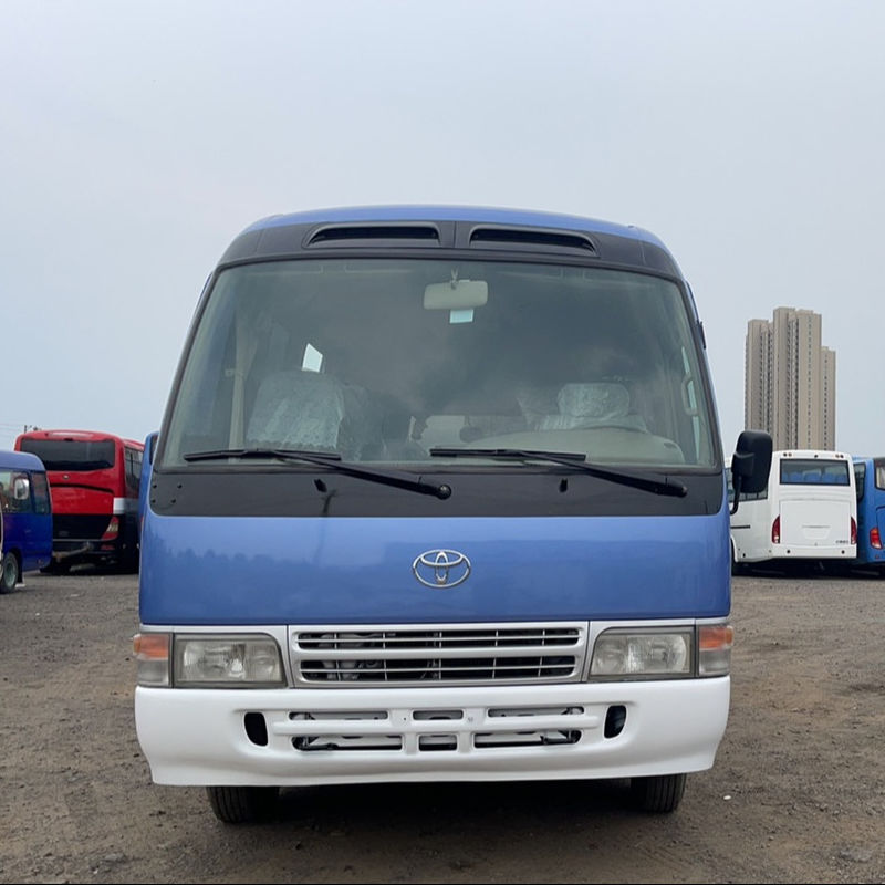Deisel Fuel Tourist Luxury Bus 25 Seater 30 Seater Used Toyo Ta Coaster Mini Bus