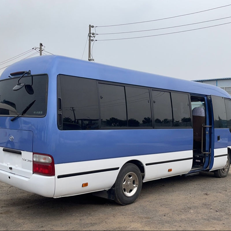 Deisel Fuel Tourist Luxury Bus 25 Seater 30 Seater Used Toyo Ta Coaster Mini Bus