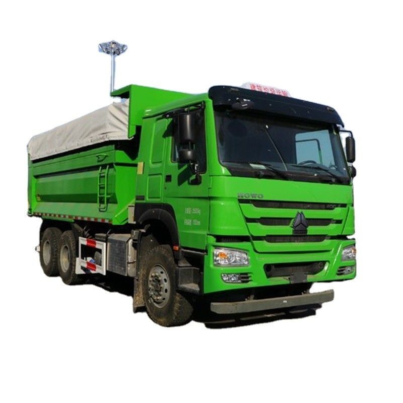 HOWO T7H 400HP 10 Wheels 8 Meters Heavy Used Dump Truck with Engine Tipper Truck