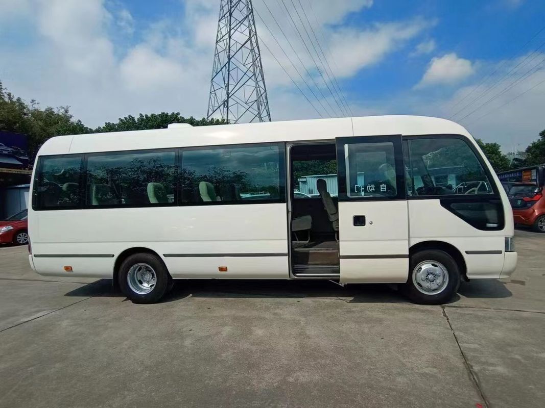 Used Toyo ta Coaster 30 Seat Bus with Diesel Engine in Good Condition and Affordable