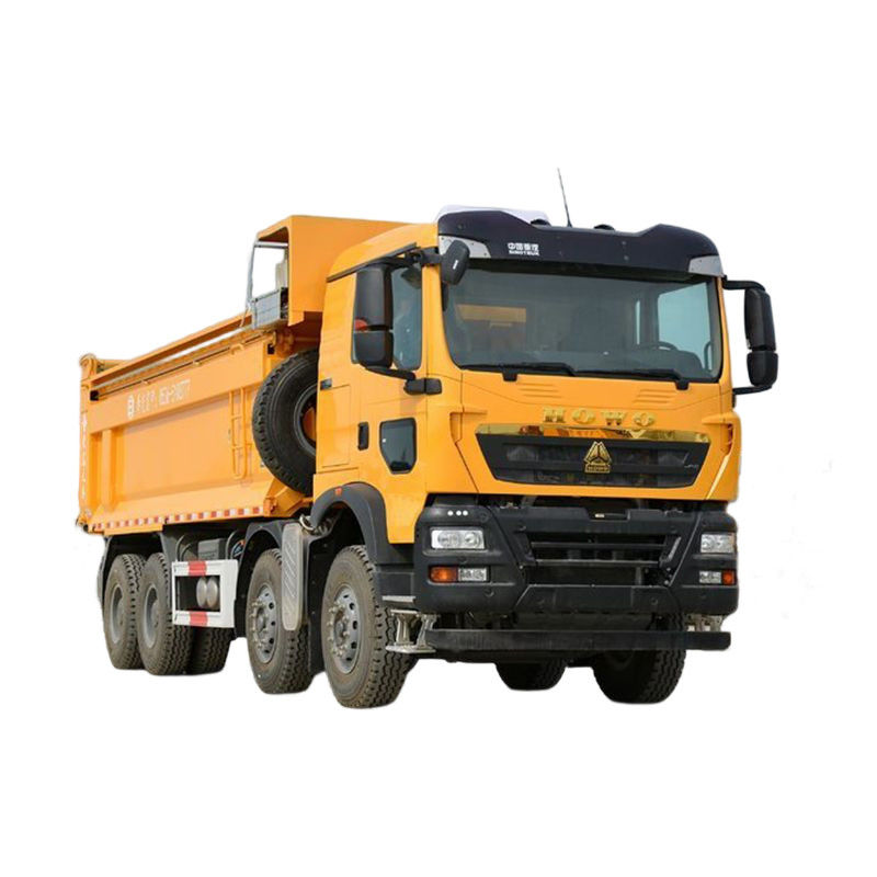 Automatic 10 Tyres Heavy Duty HOWO Dump Truck with Rear Camera and Normal Driver's Seat