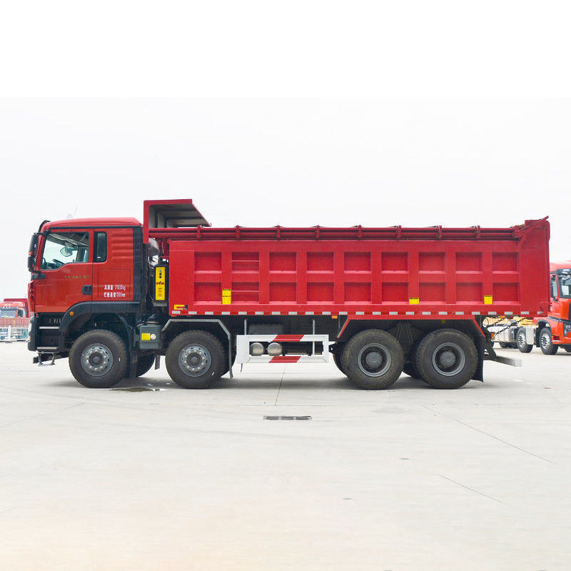 8x4 Tripper Truck 40 Ton 12 Wheels Dump Truck with Manual Air Conditioner HOWO 400HP
