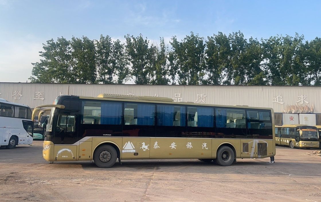Perfect Refurbished 65 Passengers 65 Seats Coach Bus with Engine and Long Wheel Base