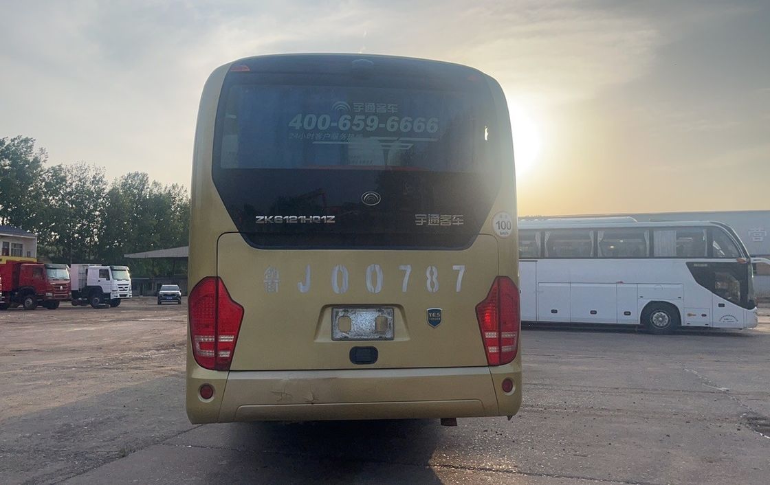 Perfect Refurbished 65 Passengers 65 Seats Coach Bus with Engine and Long Wheel Base