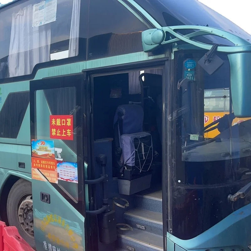 70 Seater Coach Bus Luxury Tour Passenger Coach with LHD Steering and Spacious Interior