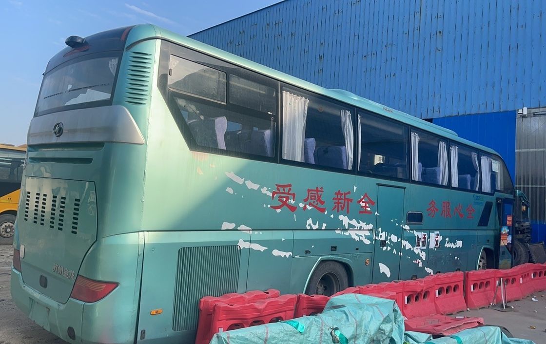 70 Seater Coach Bus Luxury Tour Passenger Coach with LHD Steering and Spacious Interior