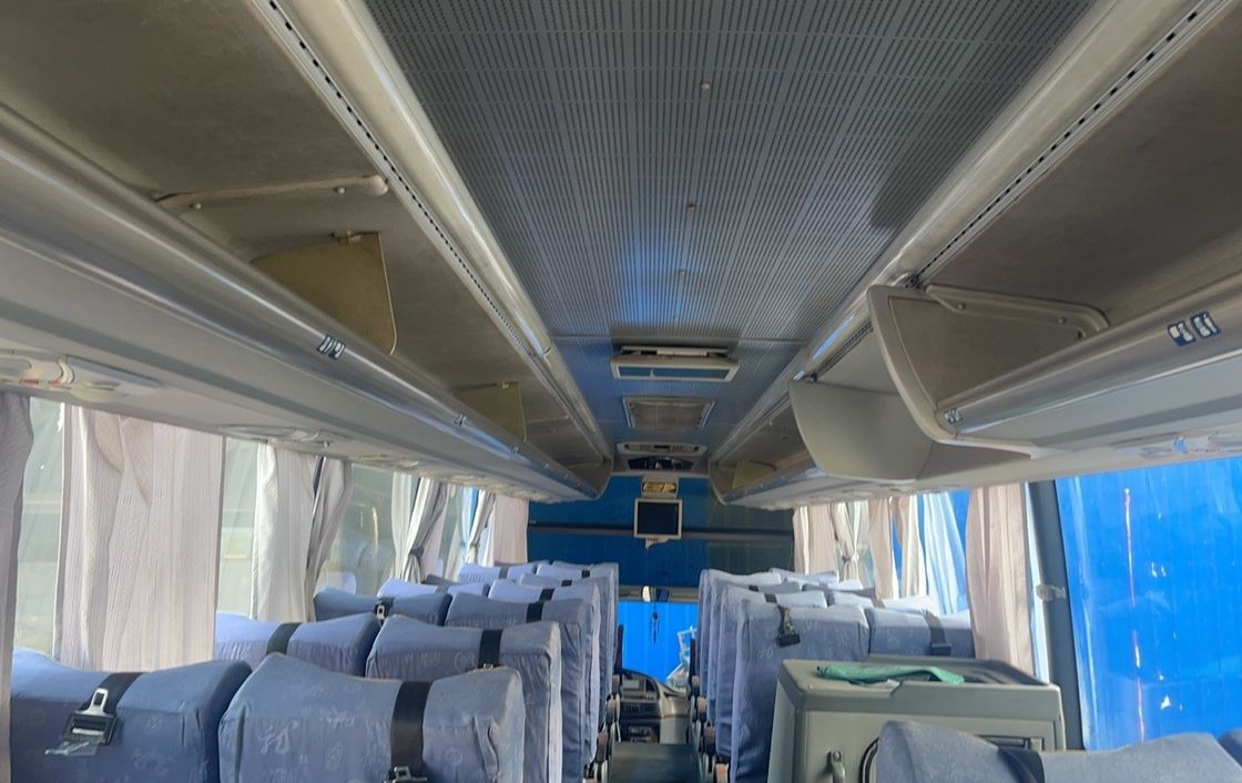 70 Seater Coach Bus Luxury Tour Passenger Coach with LHD Steering and Spacious Interior