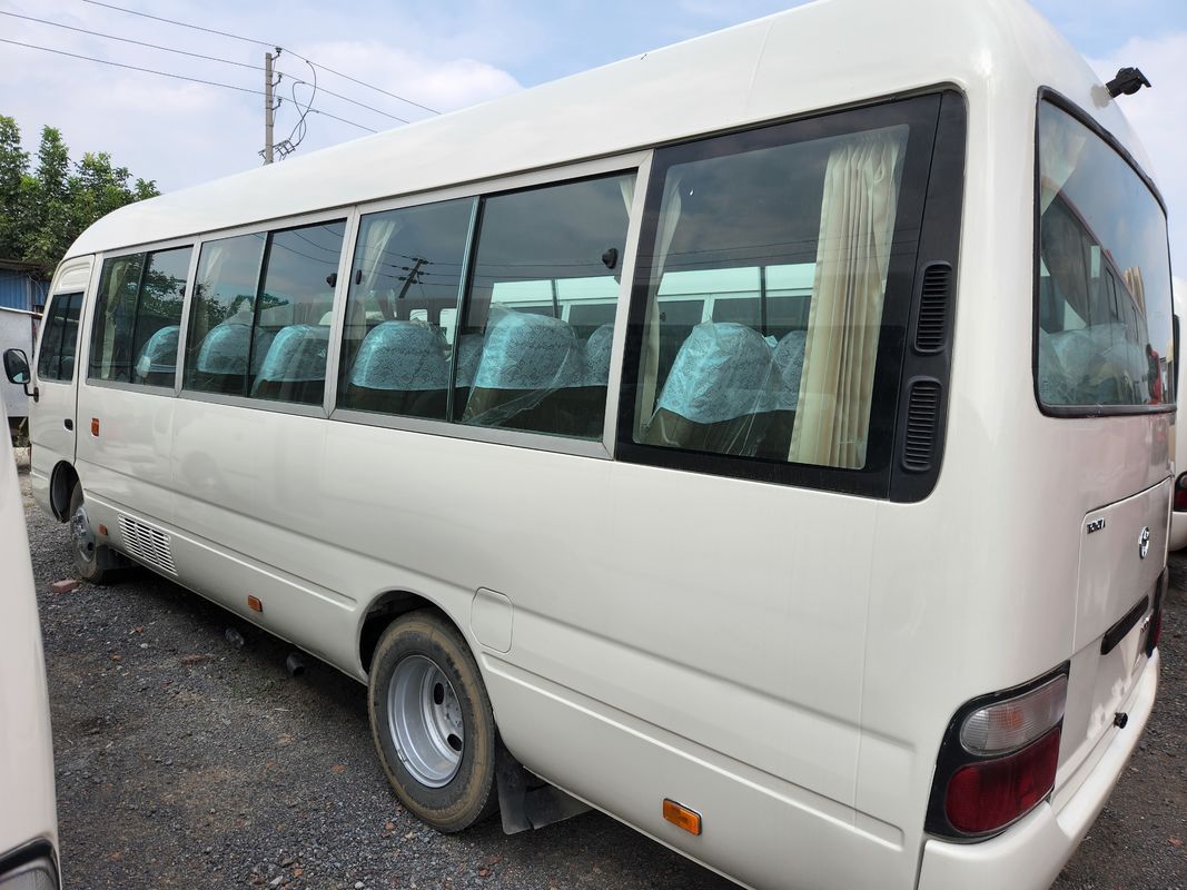 6 8L USED TOYO TA COASTER diesel or gasoline from 23 to 29 seats with EURO 3 emission