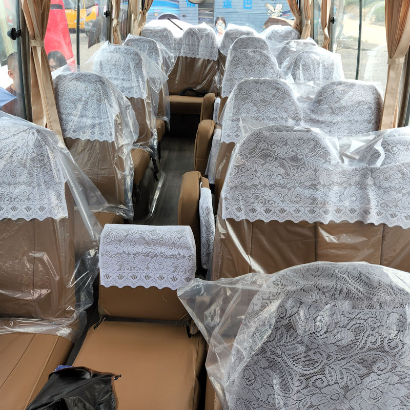 6 8L USED TOYO TA COASTER diesel or gasoline from 23 to 29 seats with EURO 3 emission