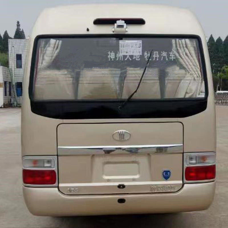 Electric Engine Capacity 4L Toyota Coaster Bus with 21 1 Seats and Right Hand Drive