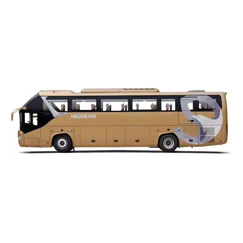 Used Bus 55 Seats Double Decker Coach Bus in Manual Transmission 295/80R22.5 Tire