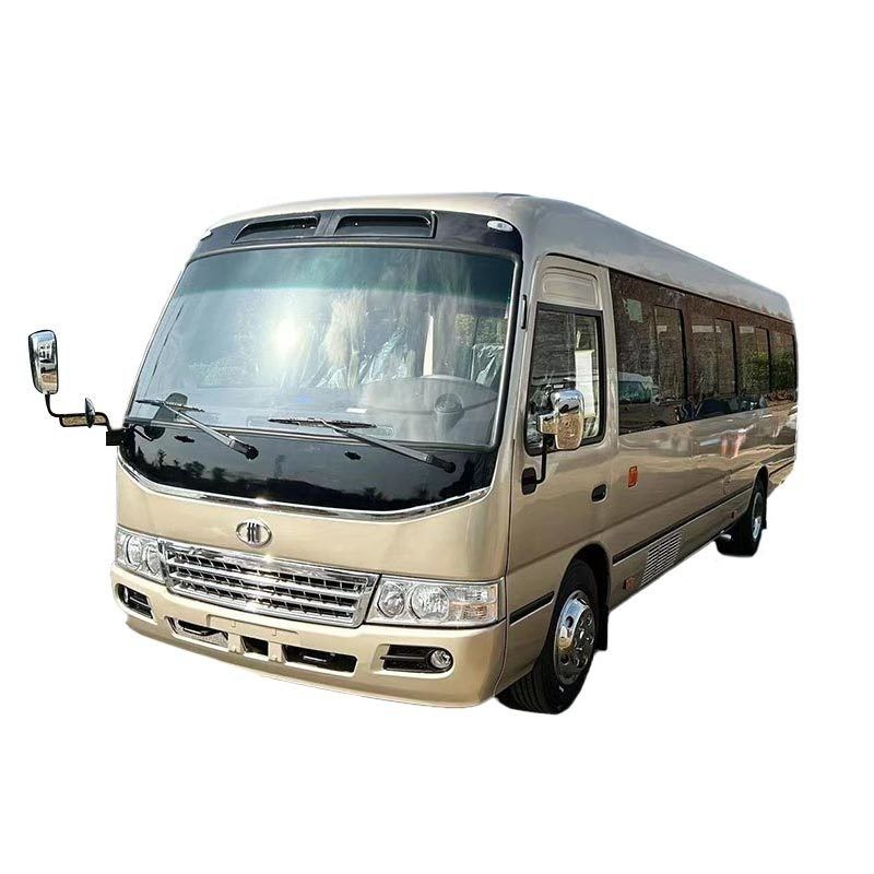 30 1 Seats RHD LHD Public Bus Style Toyota Coaster Bus Manual Transmission and with 1