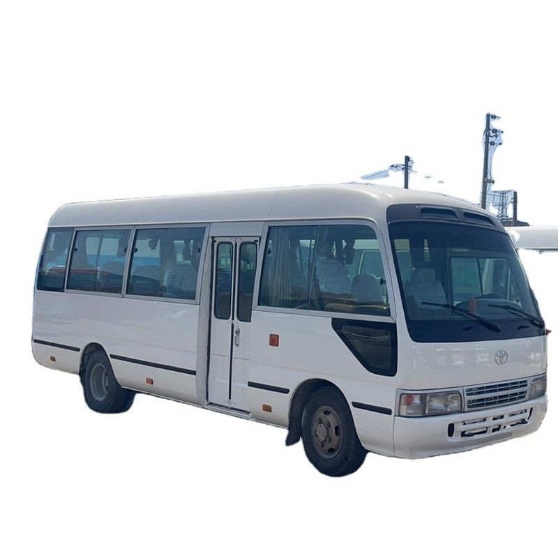 Used Toyota Coaster Bus with EURO 3 Emission and Manual Transmission in Good Condition