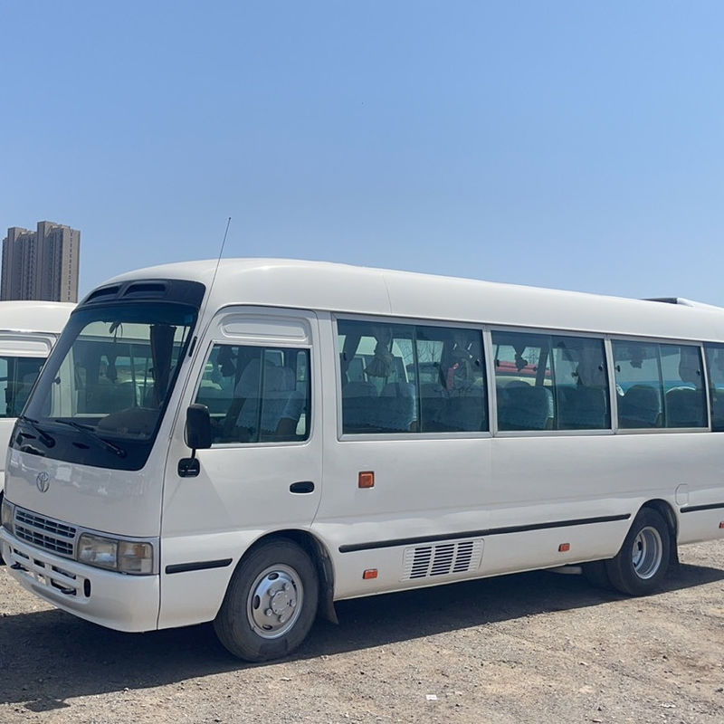 Used Toyota Coaster Bus with EURO 3 Emission and Manual Transmission in Good Condition