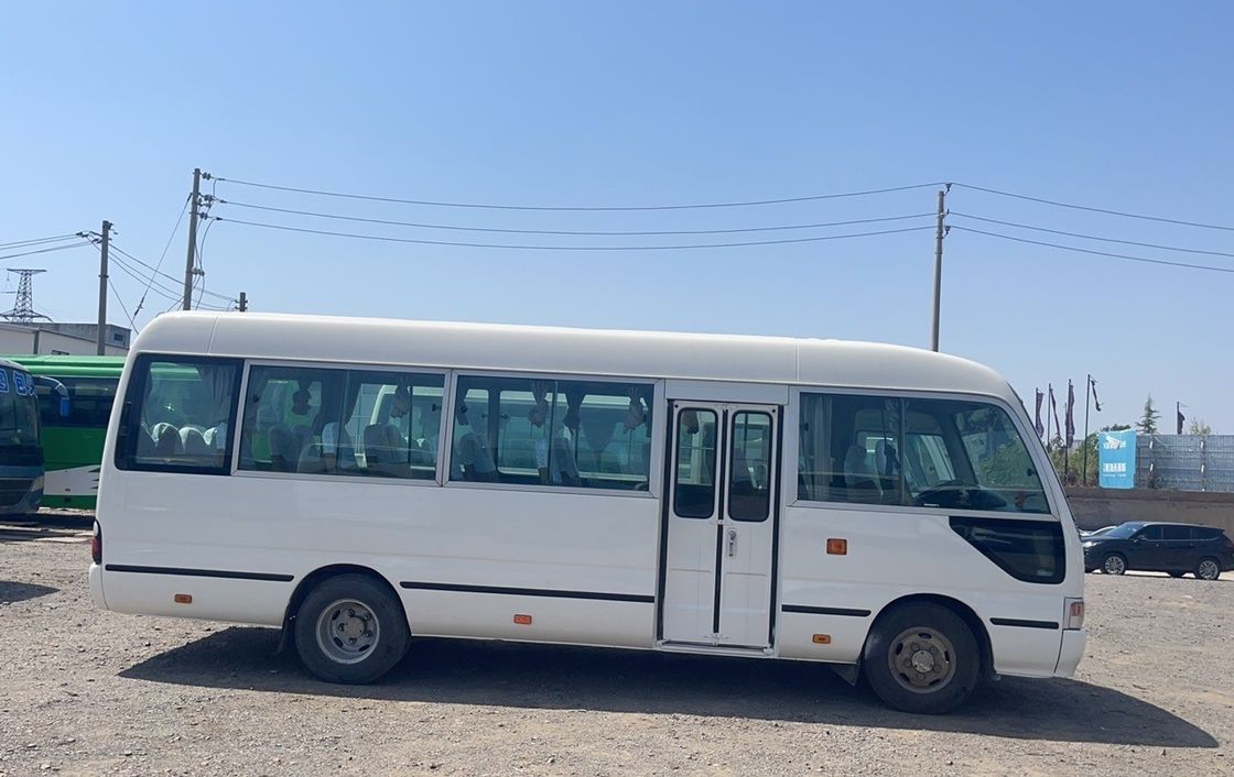 Used Toyota Coaster Bus with EURO 3 Emission and Manual Transmission in Good Condition