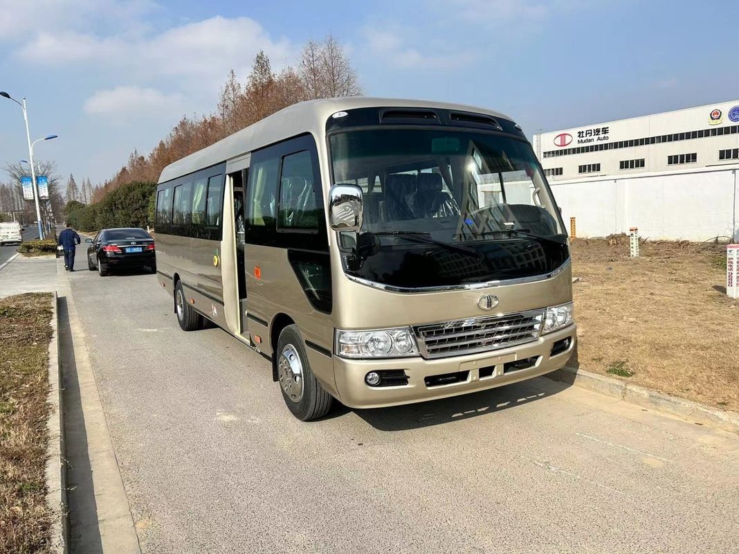 Yuchai Engine 30 Seat Mudan Commuter Bus Diesel RHD and LHD Driver 100km/h Max Speed