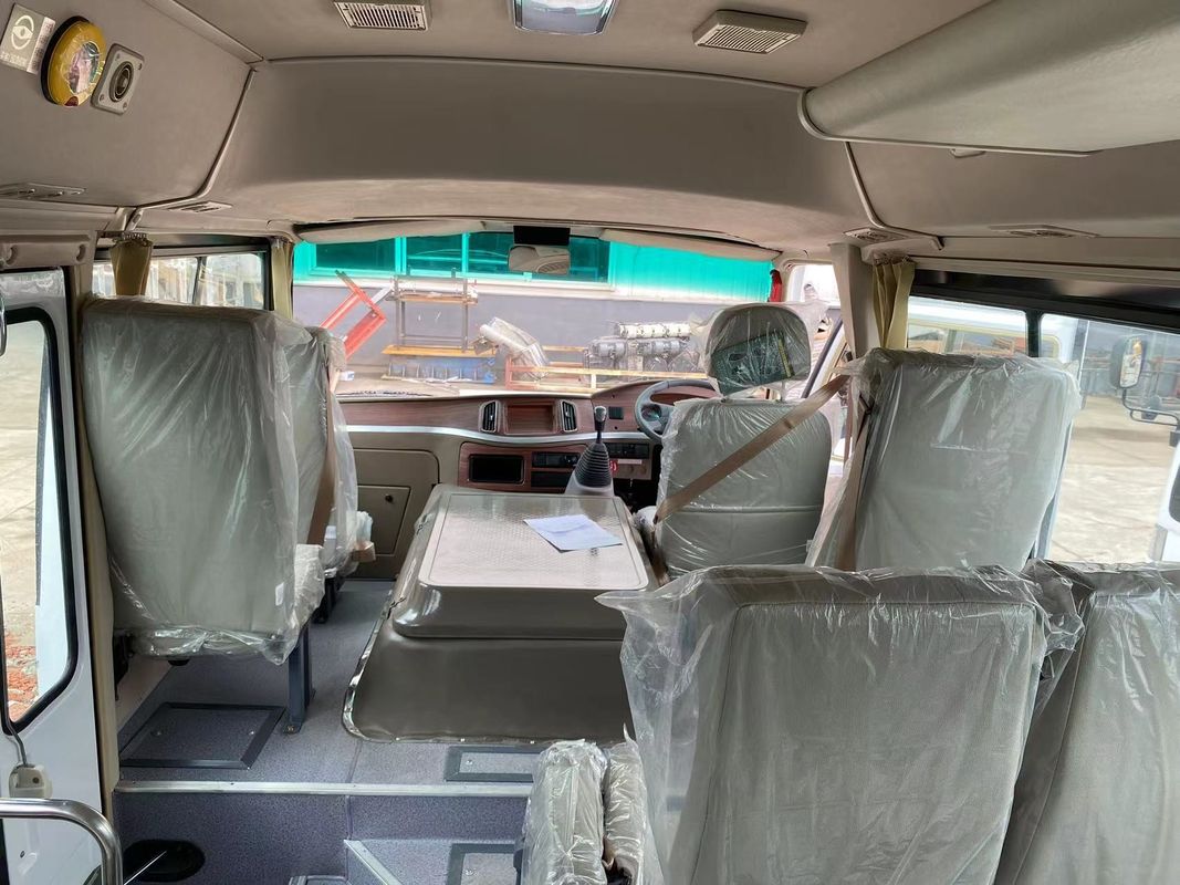 Yuchai Engine 30 Seat Mudan Commuter Bus Diesel RHD and LHD Driver 100km/h Max Speed