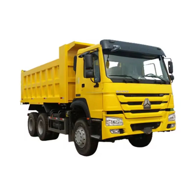 Howo 6x4 40tons 45 Ton Yellow Tipper Dump Truck For Heavy Duty Construction Projects