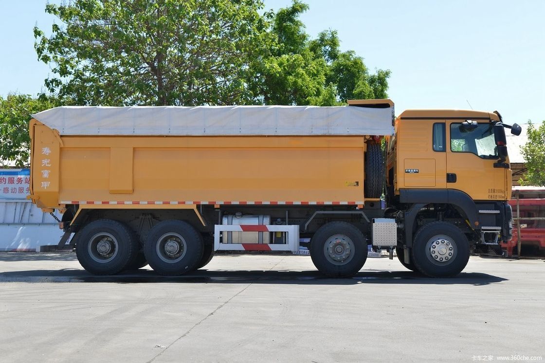 Segement Heavy Truck Sinotruk 371hp Used Dump Truck 8*4 Tipper Truck for Benefit