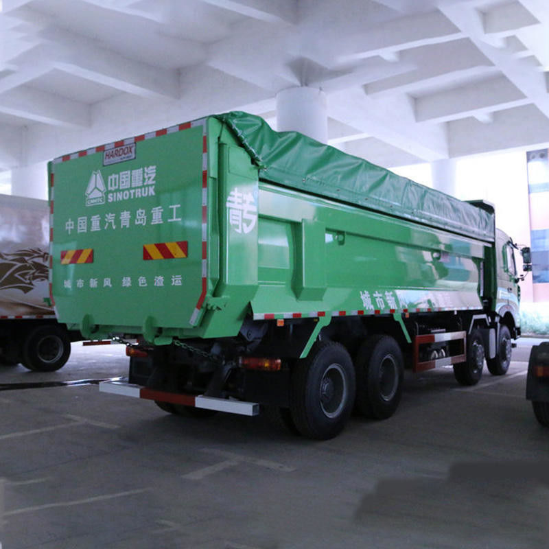 Howo 40 Ton Capacity Tipper Truck with Cargo Tank length ≥8m and WEICHAI Engine