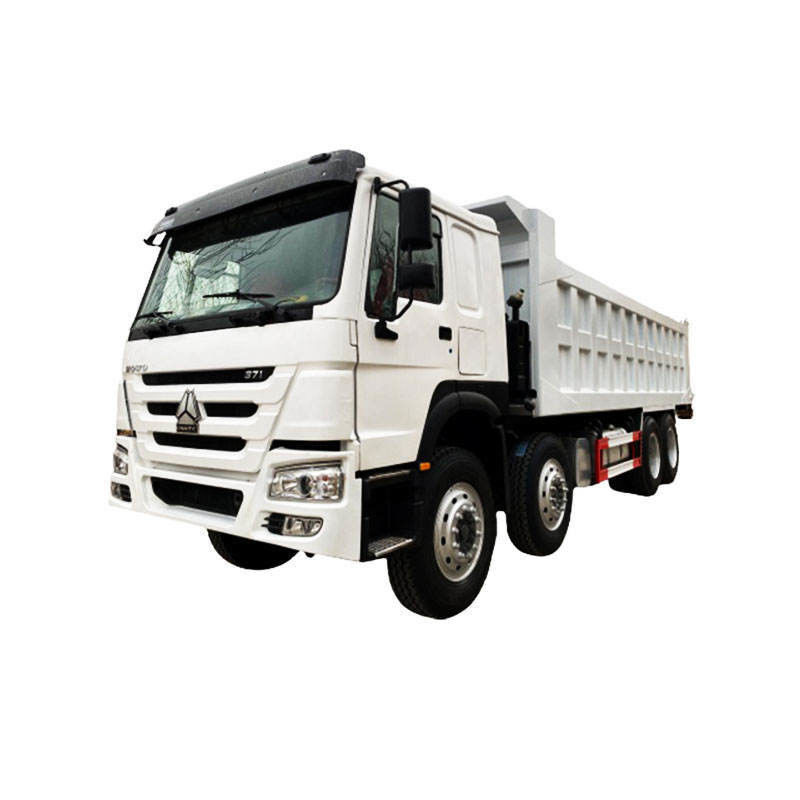 420hp 8x4 12 Wheeler Used Tipper Trucks with 300-400L Fuel Tank Capacity in Howo