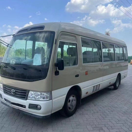 2023 Model Gasoline Toyota Coaster Bus 30 Seats Engine Capacity 4L 7005*2040*2785mm