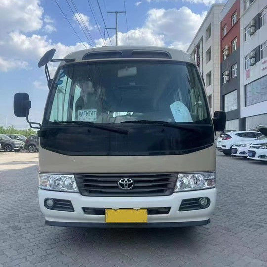 2023 Model Gasoline Toyota Coaster Bus 30 Seats Engine Capacity 4L 7005*2040*2785mm