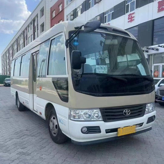 2023 Model Gasoline Toyota Coaster Bus 30 Seats Engine Capacity 4L 7005*2040*2785mm