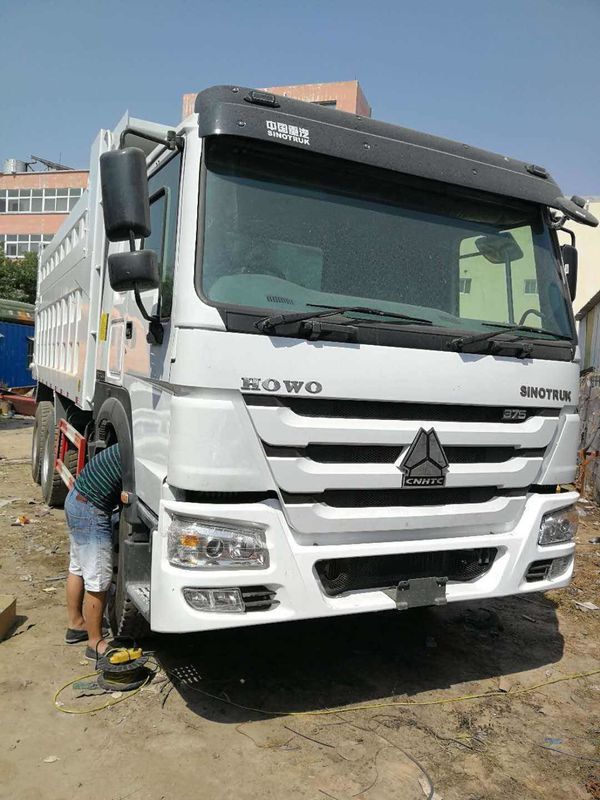 Used Sinotruck Howo 10 Wheel 25 Ton Meter 20 Cubic Dump Tipper Truck Euro 3 Manual AC