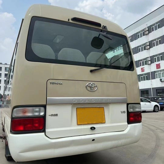 2023 Model Gasoline Toyota Coaster Bus 30 Seats Engine Capacity 4L 7005*2040*2785mm