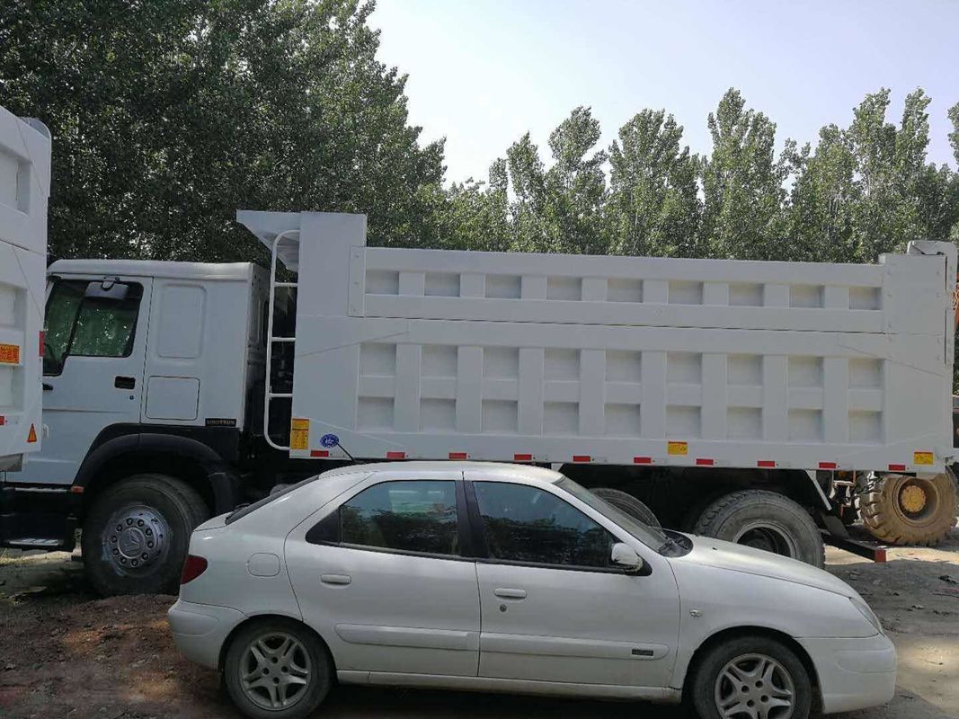 Used Sinotruck Howo 10 Wheel 25 Ton Meter 20 Cubic Dump Tipper Truck Euro 3 Manual AC